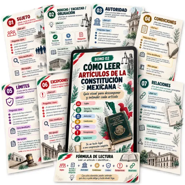 Bono 02: Cómo leer artículos de la Constitución mexicana